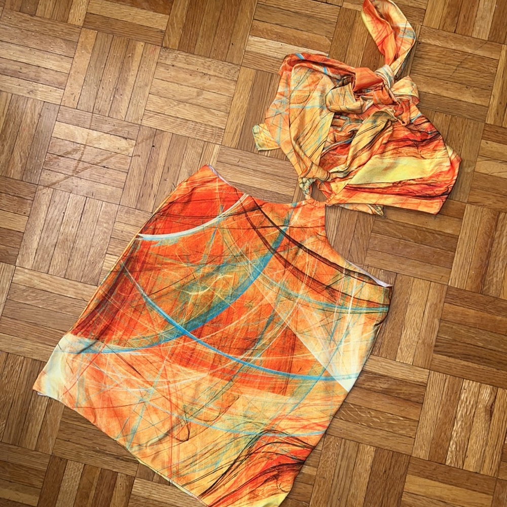 Farai London Original “Gaia” cut out mini dress Size Small - Picture 4 of 5